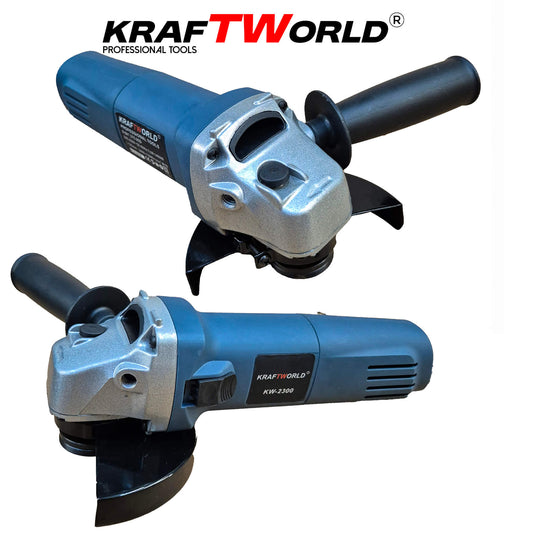 Комплект 2в1 Ъглошлайф 125мм и Ударна Бормашина KraftWorld