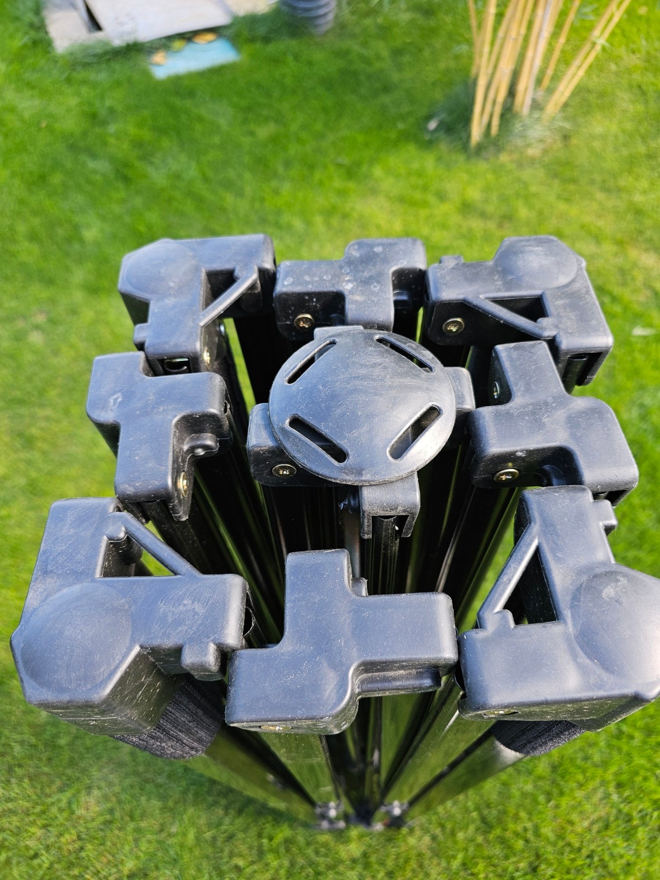 Сгъваема градинска шатра тип "Хармоника" 3x3м