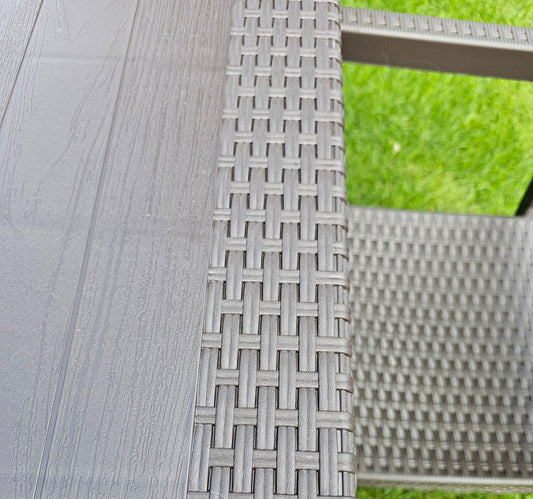 Висококачествен градински комплект "Елизабет" - Маса 150*90см и 6 стола