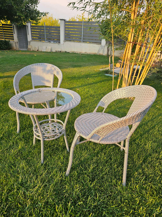 ПРОМО Ратанов комплект "Еуфория" - 2 стола с маса