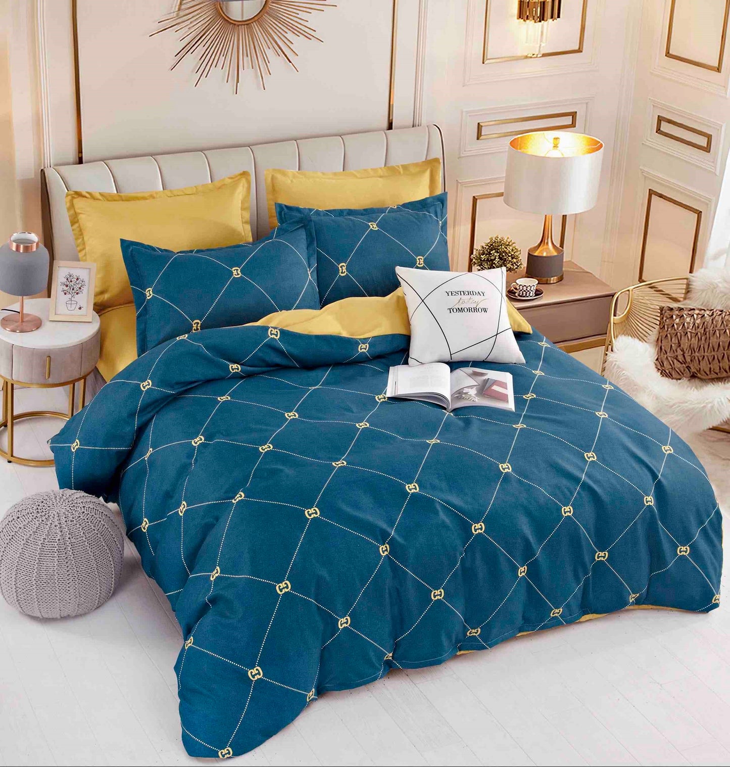 Спално Бельо "Златна нишка" от 6 части