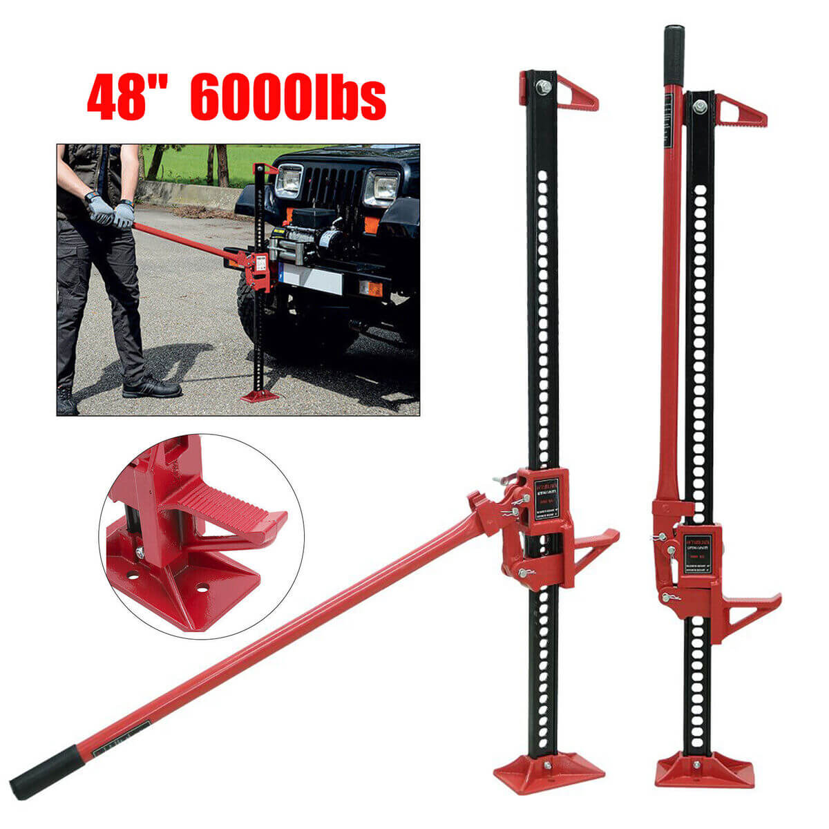 Офроуд крик тип латерна Kraftworld Pro 48″ с капацитет 3T