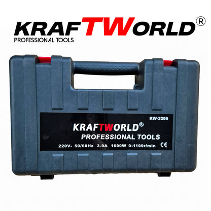 Комплект 2в1 Ъглошлайф 125мм и Ударна Бормашина KraftWorld