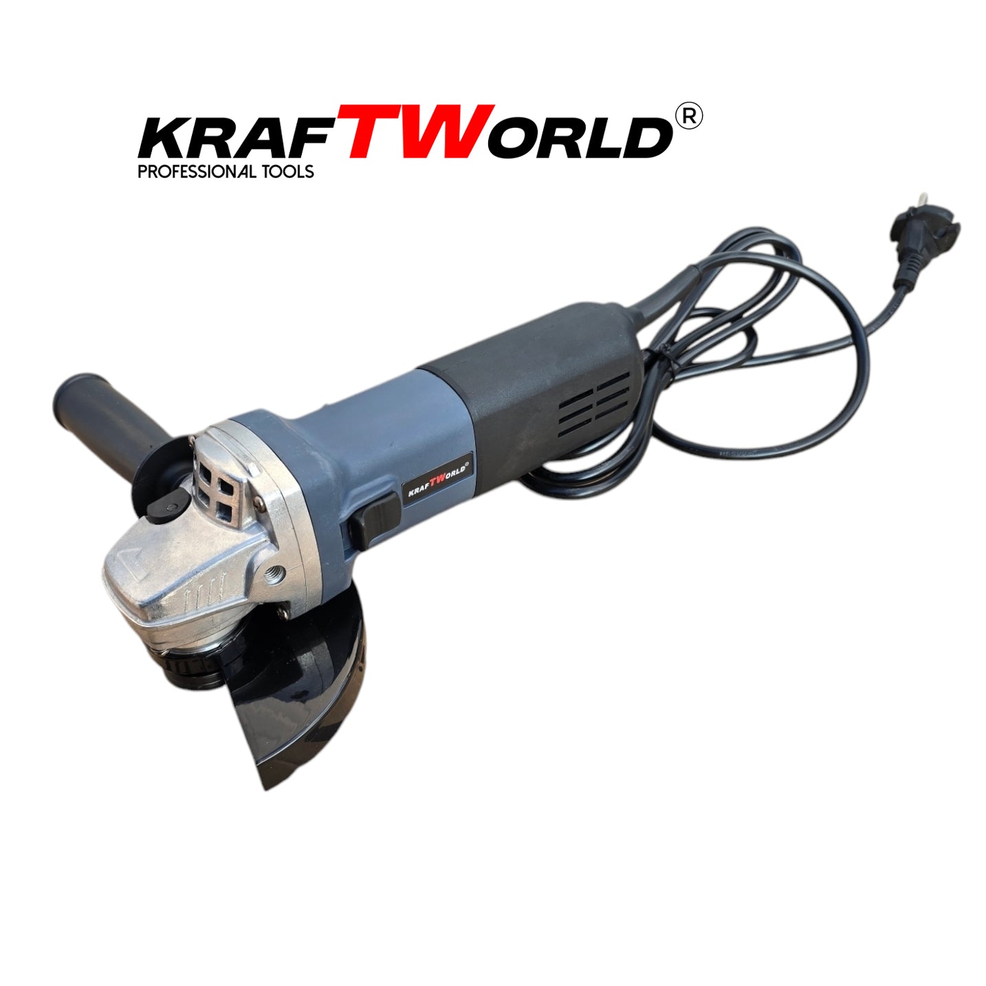 Ъглошлайф KraftWorld 125мм с Плавен Старт и Регулиране на Обороти