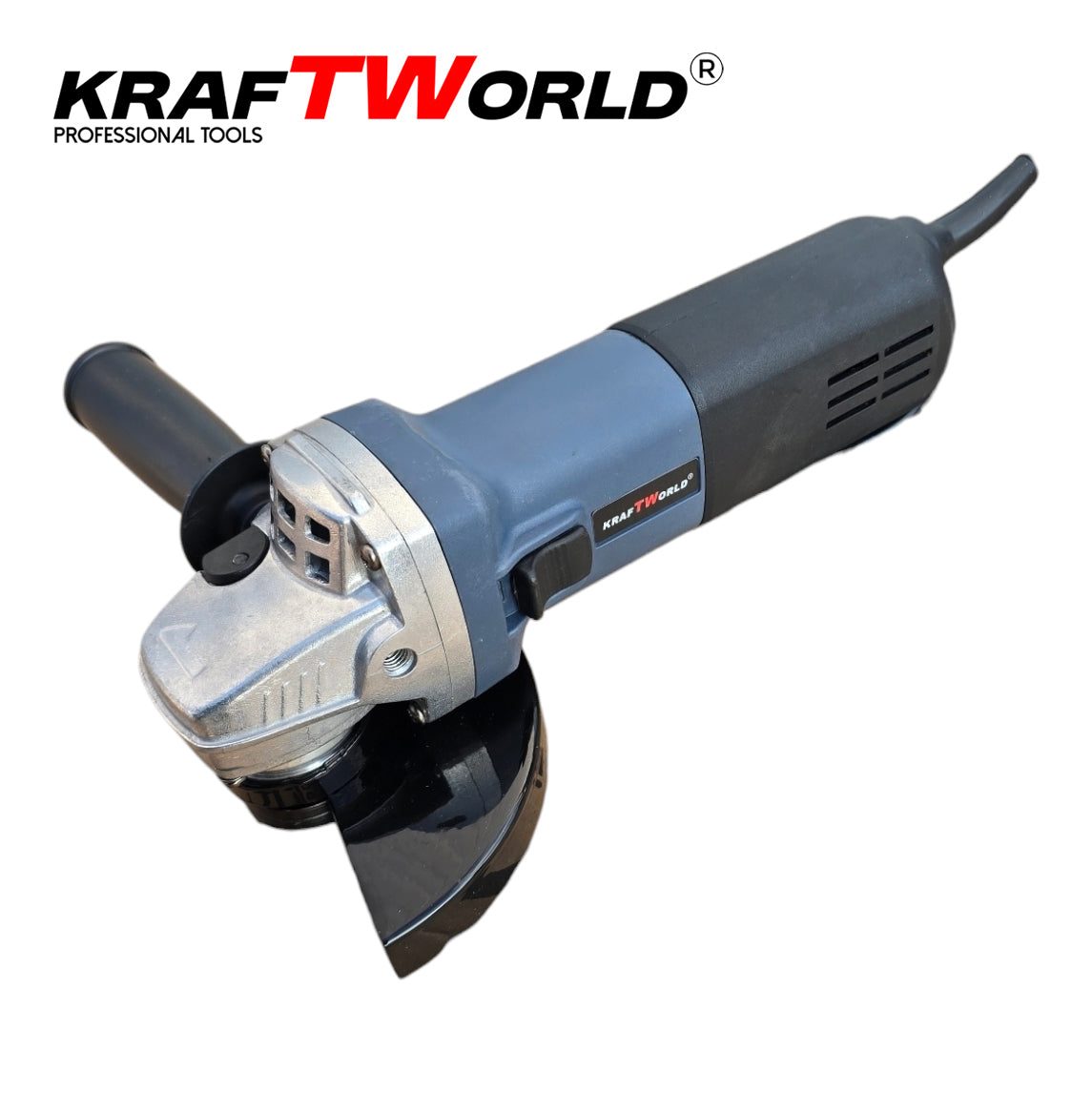 Ъглошлайф KraftWorld 125мм с Плавен Старт и Регулиране на Обороти