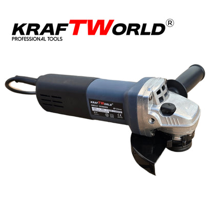 Ъглошлайф KraftWorld 125мм с Плавен Старт и Регулиране на Обороти