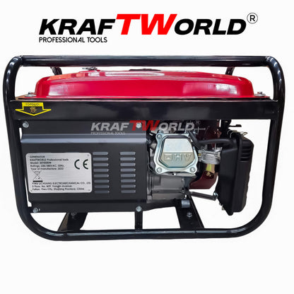 Четиритактов Генератор за Ток Kraftworld 4,5kW – Бензинов Агрегат