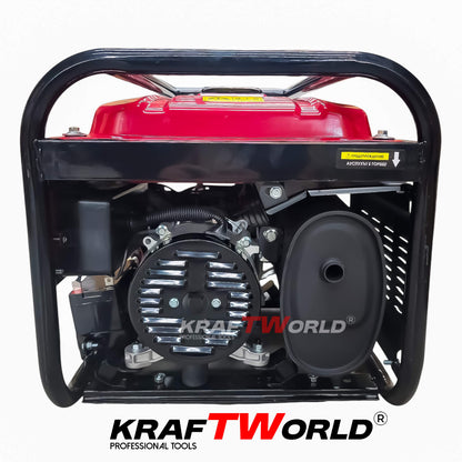 Четиритактов Генератор за Ток Kraftworld 4,5kW – Бензинов Агрегат